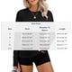 thumbnail image 3 of Craaazy Women's Solid Color Relaxed Fit Athletic Long Sleeve Shirt, Lightweight Sun Protective Top, Slim Fit with Thumb Holes for Workout Gifts, 3 of 7