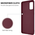 thumbnail image 5 of Compatible with Samsung Galaxy s20 FE Case, S20 FE Case, Silicone Soft Gel Rubber Bumper Shockproof Anti-Scratch Protective Case Cover with Ring for Samsung Galaxy s20 FE 4G/5G-Wine Red, 5 of 7