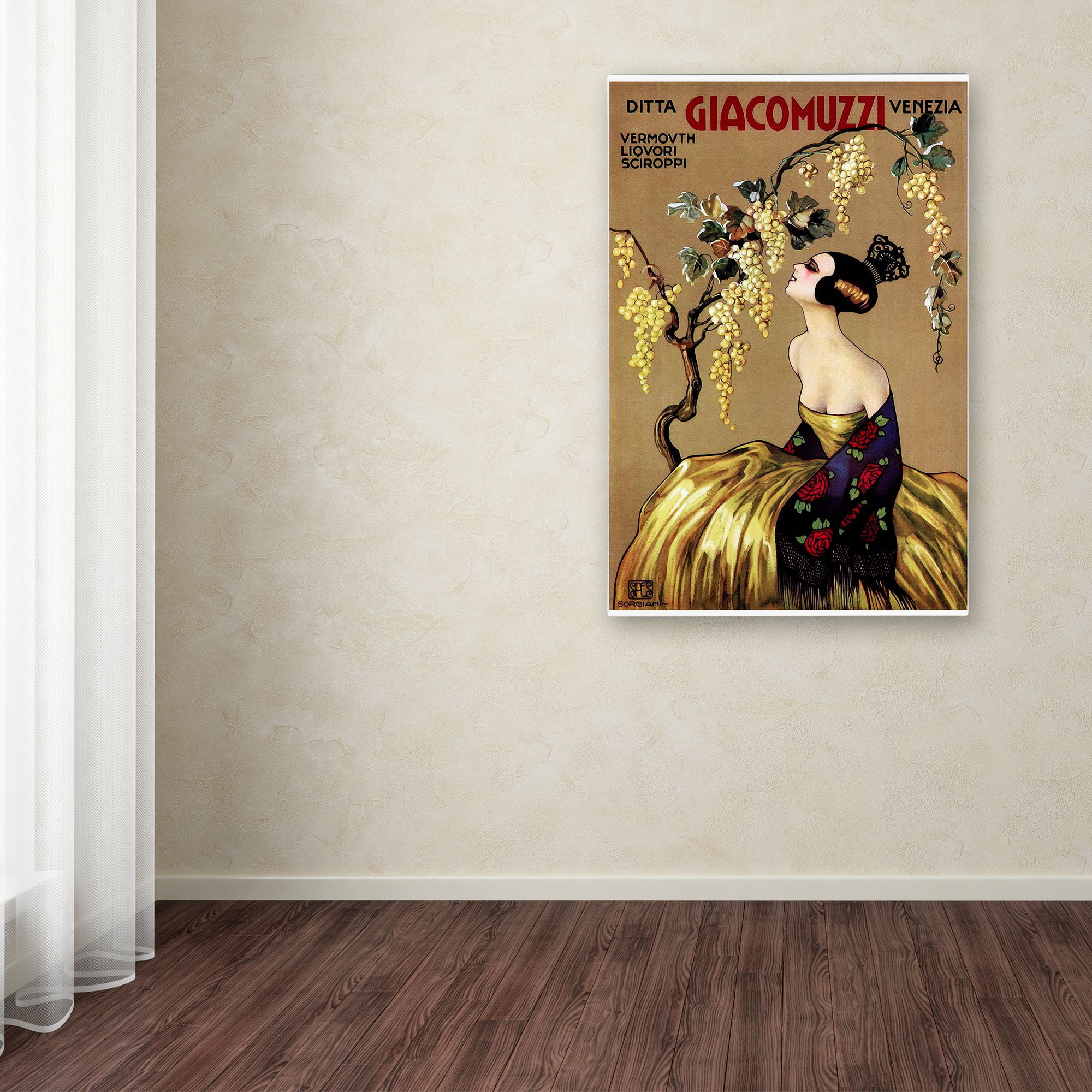 Trademark Fine Art 'Ads-0082' Canvas Art by Vintage Lavoie