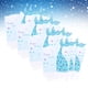 thumbnail image 2 of EeaseMX 36 cajas creativas para palomitas de maíz con estampado de sirena, contenedor para golosinas y refrigerios, suministros para fiestas de cumpleaños (azul), 2 of 7