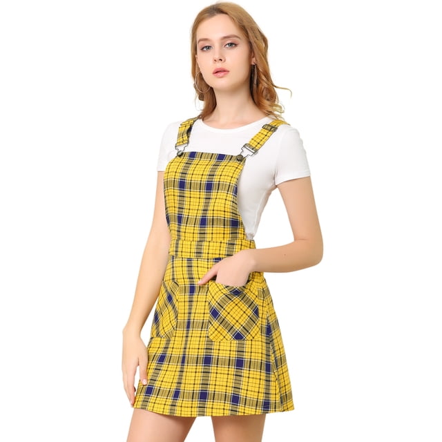 Disfraz De Dde San Patricio PaMujer, CorrAjustable Por EnciDe Rodilla, Vestido General, FalCon Tirantes Amarillo M