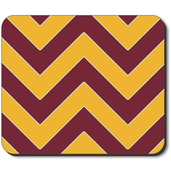 Art Plates brand Mouse Pad - Route 66 Bling (red)