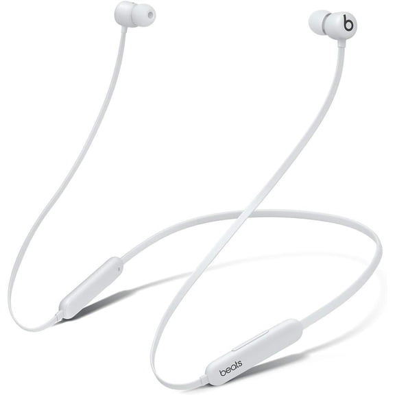 Restored Beats Flex Wireless Earbuds Apple W1 Chip Magnetic Auto-Play/Pause Microphone Smoke Gray