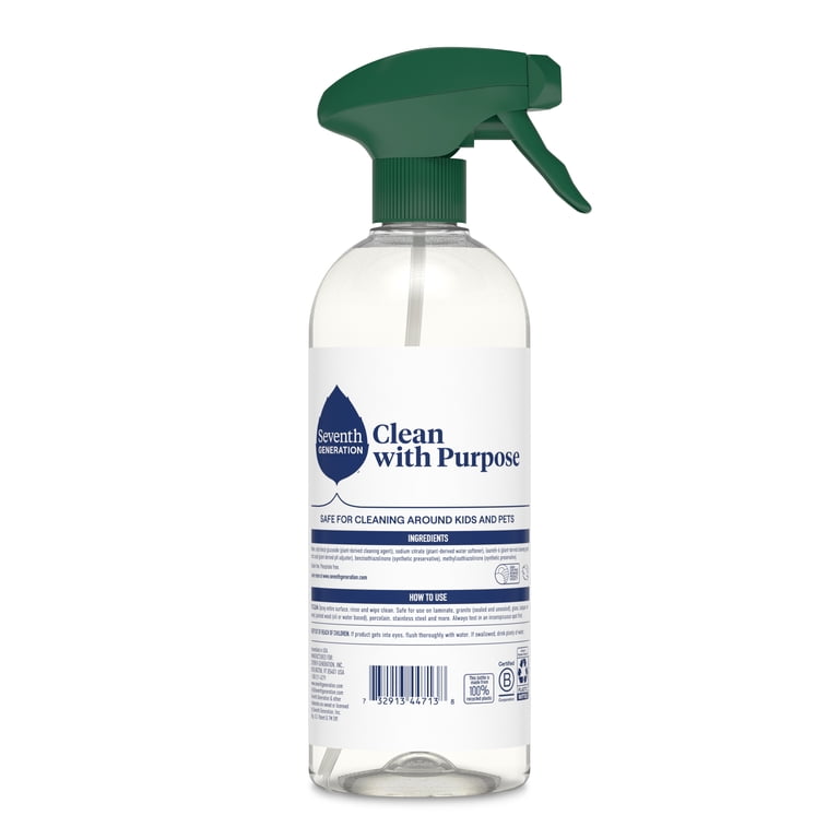 Seventh Generation Multi-Purpose Cleaner, Free & Clear, 23 oz