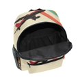 thumbnail image 6 of FORMRS School Backpack with Front Zippered Pocket 12" Student Travel Daypack, Colorful Plane Stripes, 6 of 6