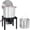 Black, variant on EastVita 100Qt Outdoor Cooking Shrimp and Crab Boiler Set 110000 BTU Propane Jet Burner (Electronic Ignition)