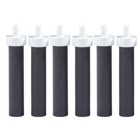 Br-ita Water Filter Bottle Replacement Filters, BPA-Free Filter,6 Count