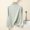 Green#1, variant on Fesfesfes Women's Fall Winter Tops Long Flared Sleeves with Ruffle Edges Mock Neck Ruffle Blouses Slim Fitting Comfy Homewear Clothes(Khaki#1,M)