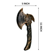 SeasonsTrading Medieval Warrior Viking Axe - Cosplay Halloween Fake Prop Weapon Accessory