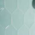 thumbnail image 2 of Design Imports CAMZ38205 Aqua Honeycomb Canister With Clamp Lock Lid - Set of 3, 2 of 10