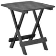 thumbnail image 1 of vidaXL Folding Garden Table Anthracite 45x43x50 cm Plastic, 1 of 5