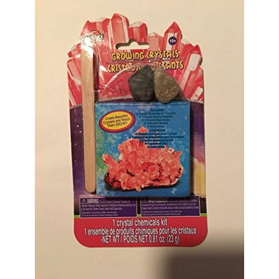 Growing Crystals  Cristaux Croissants  3 Pack