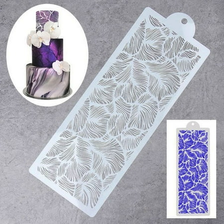 

Vikudaty DIY Valentine s Day Retro Hollow Spray Flower Template Cake Lace Decoration 2022 kitchen