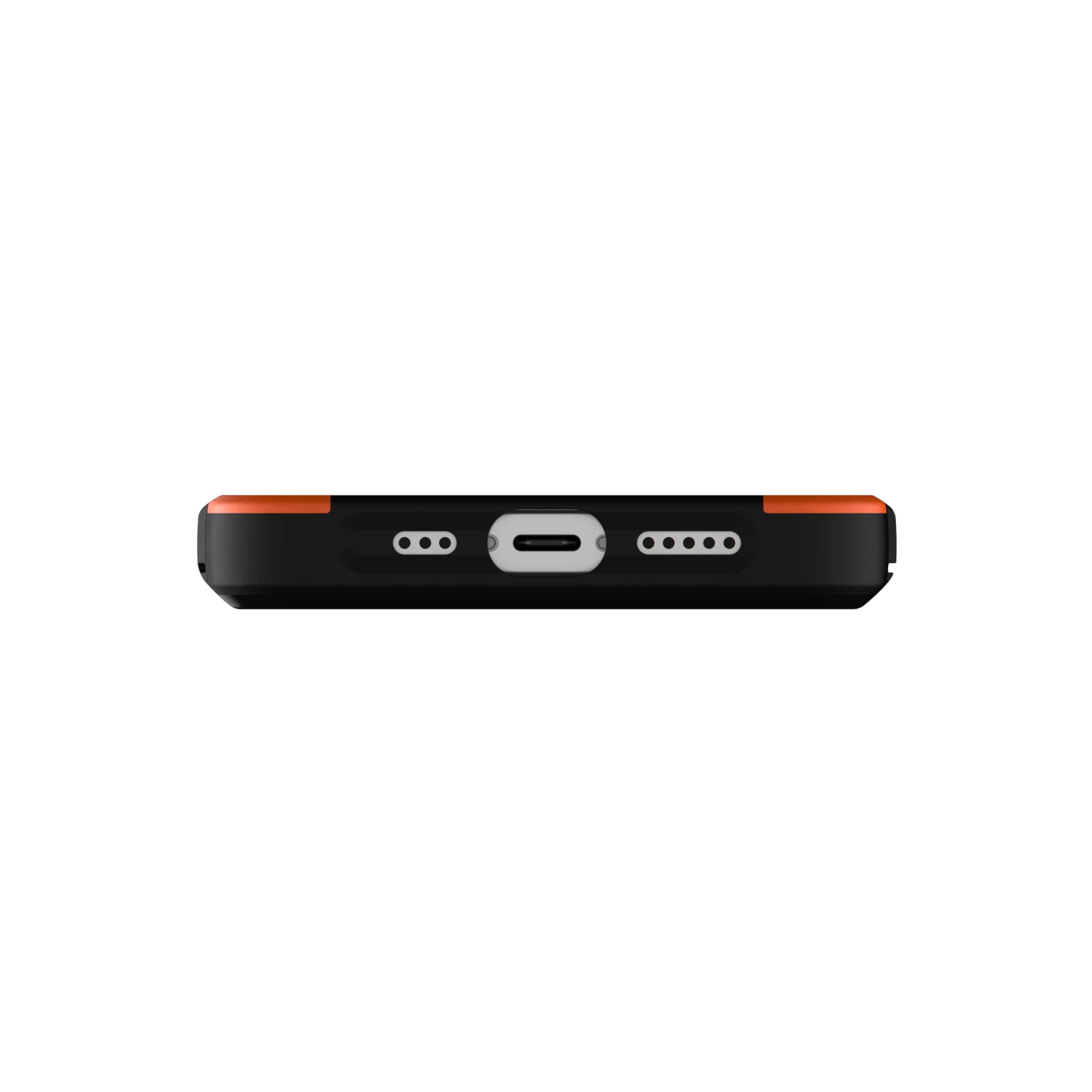 UAG iPhone 14 Case Black 6.1" Civilian Sleek Ultra Thin Impact Resistant Dropproof Protective Cover Compatible with Wireless Charging by URBAN ARMOR GEAR