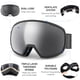 thumbnail image 5 of Gafas de esquí Gafas de esquí resistentes a los golpes para hombres y mujeres, gafas de nieve con pr Tomshoo Gafas de esquí, 5 of 7
