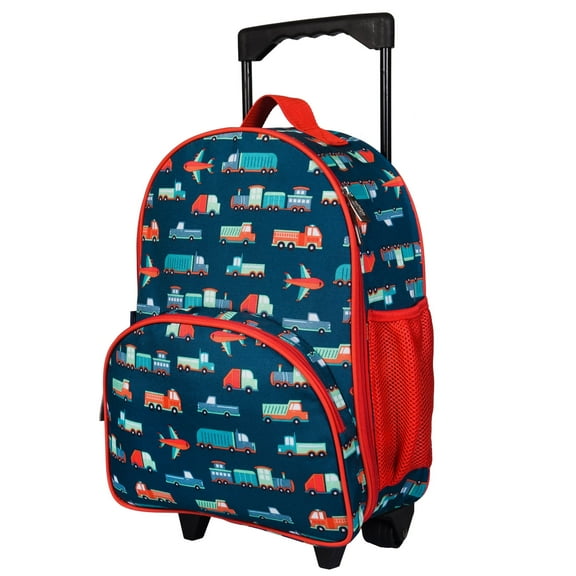 Wildkin Kids Rolling Luggage for Boys and Girls Carry on Luggage Size for School, Travel(Transportation)