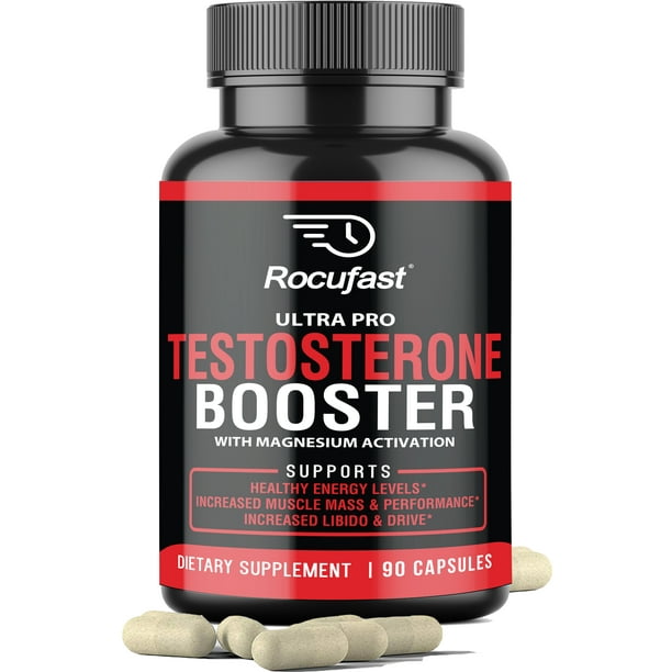 Premium Testosterone Booster for Men Energy, Fat Burner, Endurance