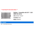 thumbnail image 2 of Radiator - Compatible with 2017 - 2021 BMW 230i xDrive 2018 2019 2020, 2 of 2