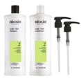 thumbnail image 1 of Nioxin System 2 Shampoo &amp; Conditioner Prepack, Natural Treated Hair with Progressed Thinning, Pumps Included, 33.8 fl oz, 1 of 12