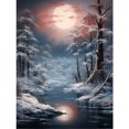 thumbnail image 1 of 5D DIY Con Taladro Escena Exterior Invierno Del 30x40cm, 1 of 9