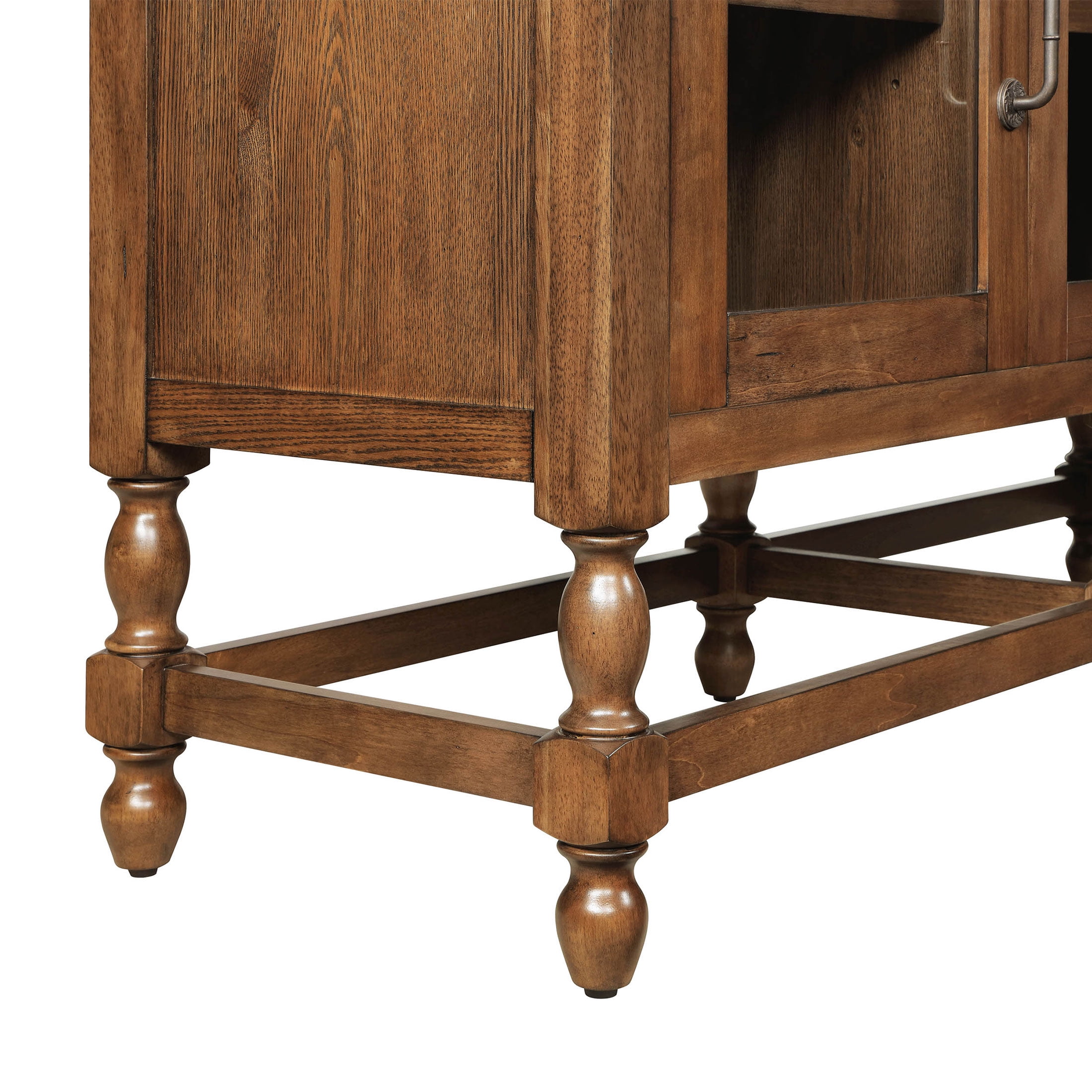 The Pioneer Woman Harper Buffet Cabinet, 3 Interior Shelves, Homestead Brown