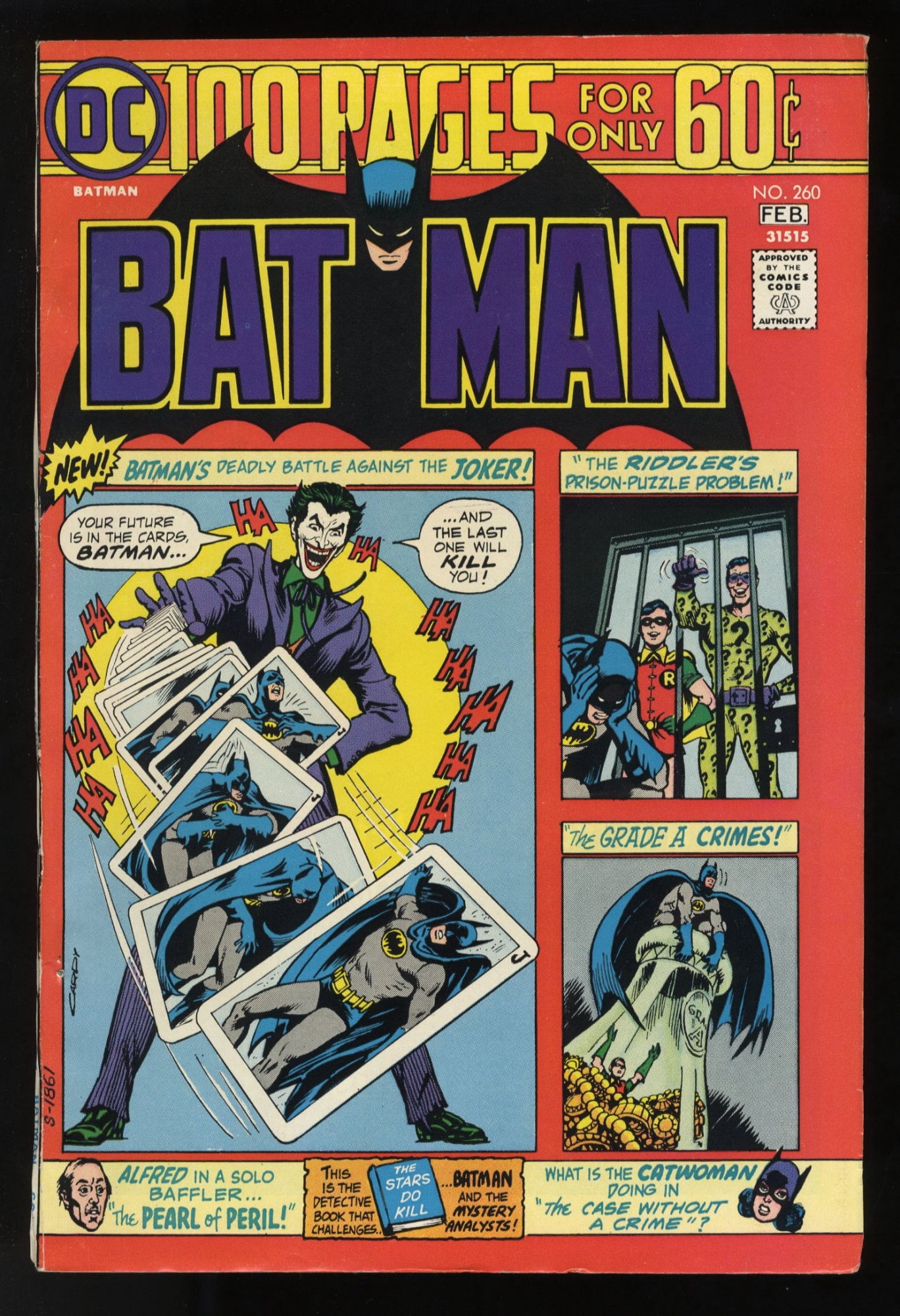 Cover of Batman #260