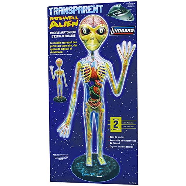 Maqueta de figura de Alien transparente de Lindberg Lindberg 885464316467
