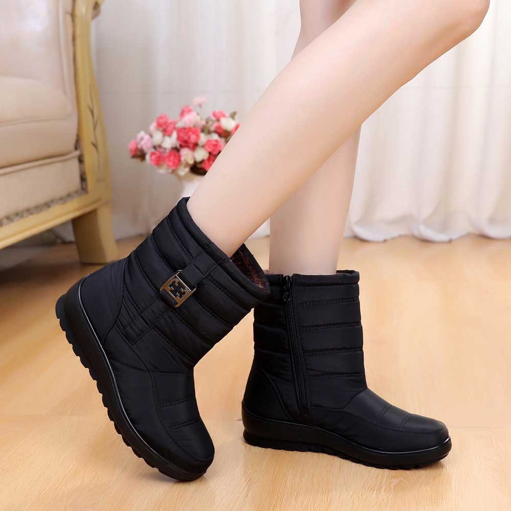 Stylish Leisure Boots Wedge Increase Lady Outdoor Fashion Women/'s Ankle Boots LL