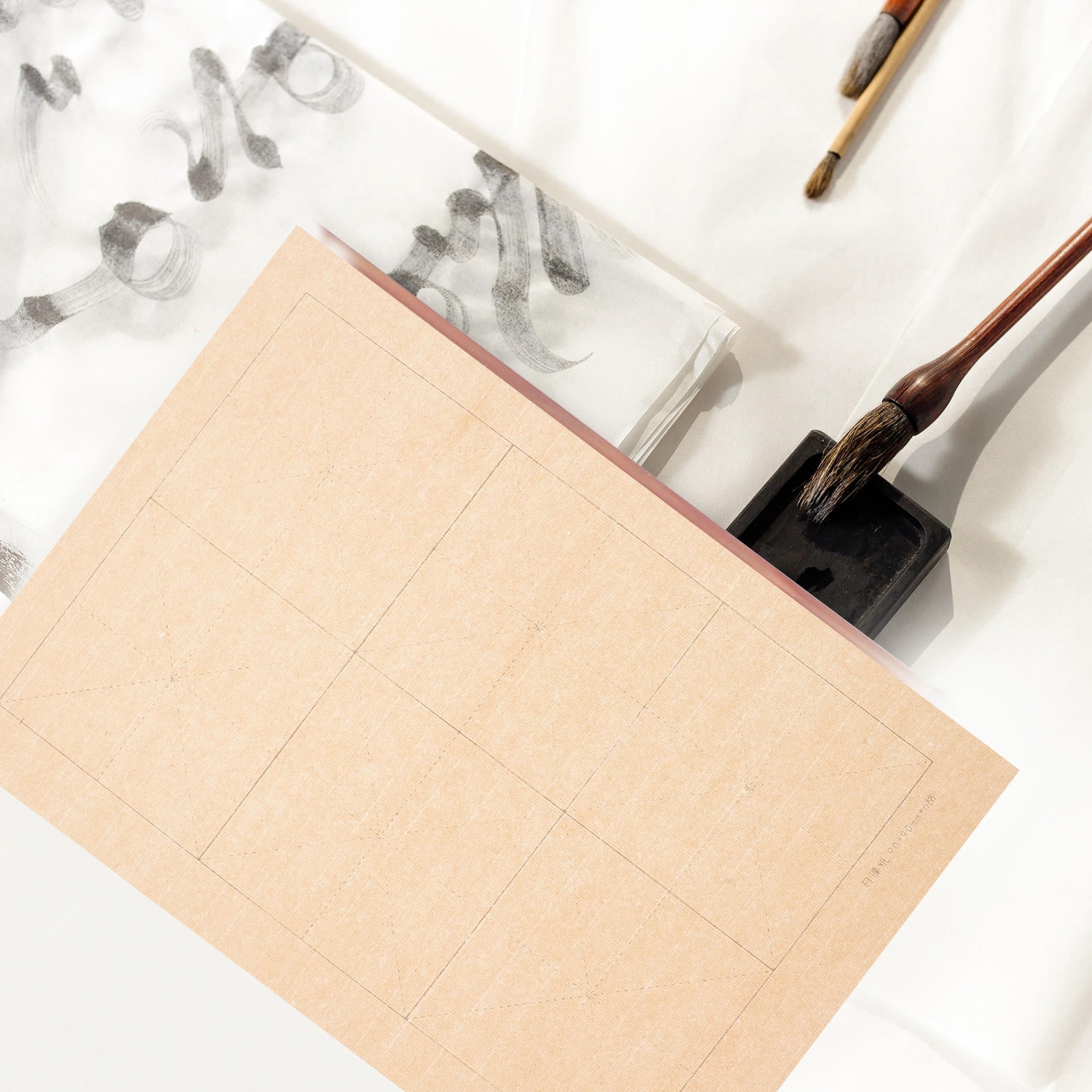 Masteelf 400 Sheets  Chinese Calligraphy Paper Vintage Writing Paper Calligraphy Training Paper Practical Rice Paper