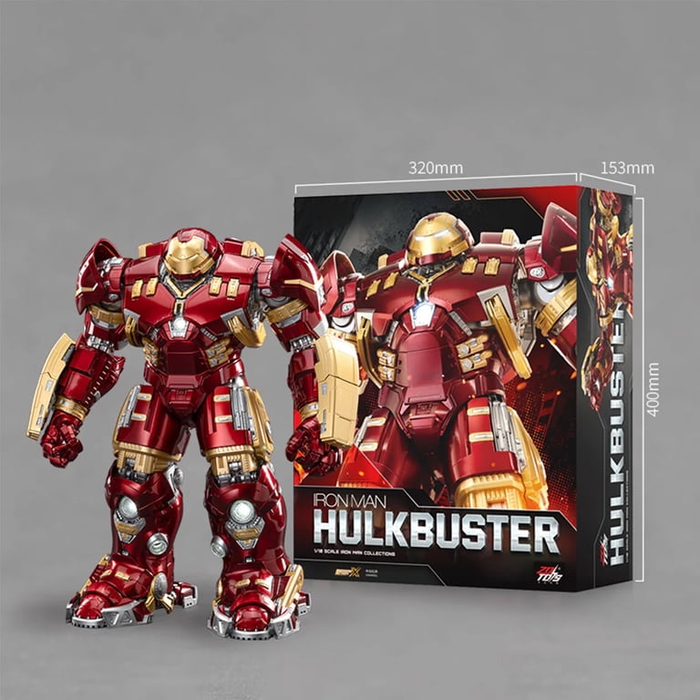 ZD Toys 1/10 Scale Iron Man MK44 Hulkbuster Collectors Action