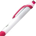 thumbnail image 4 of Pentel GlideWrite Ballpoint Pen with TechniFlo Ink, (1.0mm) Medium Line, Pink, Box of 12 (BX910-P), 4 of 10