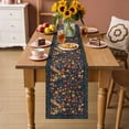 thumbnail image 3 of Table Runner - 48 Inch Long, Boho Flowers Kitchen Dining Table Runner Dresser Scarves, Spring Abstract Watercolor Floral Leaf Farmhouse Decor for Coffee Tables Wedding Party Banquet, 3 of 8