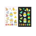 thumbnail image 2 of Wooowa Easter Glow In The Dark Temporary Tattoo Bunny Egg Pattern Waterproof Sweatproof Festive Party Sticker For All Ages, 2 of 6