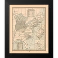 thumbnail image 2 of Cram 12x14 Black Modern Framed Museum Art Print Titled - United States, Constitution - Cram 1888, 2 of 5