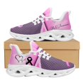 thumbnail image 1 of Zapatillas deportivas de malla con diseño de concienciación sobre el cáncer de autismo para mujer, ligeras, resistentes al desgaste, con plataforma, informales., 1 of 6