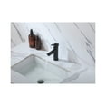 thumbnail image 5 of Elegant Kitchen and Bath Mia Single Hole Single Handle Bathroom Faucet in Matte Black, 5 of 10
