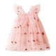 thumbnail image 3 of NNJXD Vestido de fiesta de princesa para niña con tutú y espalda de encaje, 3 of 5