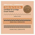 thumbnail image 4 of AVIDITI Shipping Boxes Small 8"L x 8"W x 3"H, 50-Pack | Corrugated Cardboard Box for Packing, Moving and Storage 8x8x3 883, 4 of 5