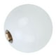 thumbnail image 2 of Perilla de Cambio de Marchas de Bola Redonda, Cabezal de Palanca de Cambio de Marchas de 54 Mm Resistente Al Desgaste con 3 Adaptadores de Acero de Repuesto para Coches WRX M12X1.25 MT(blanco) Unbranded 1616210187112, 2 of 7