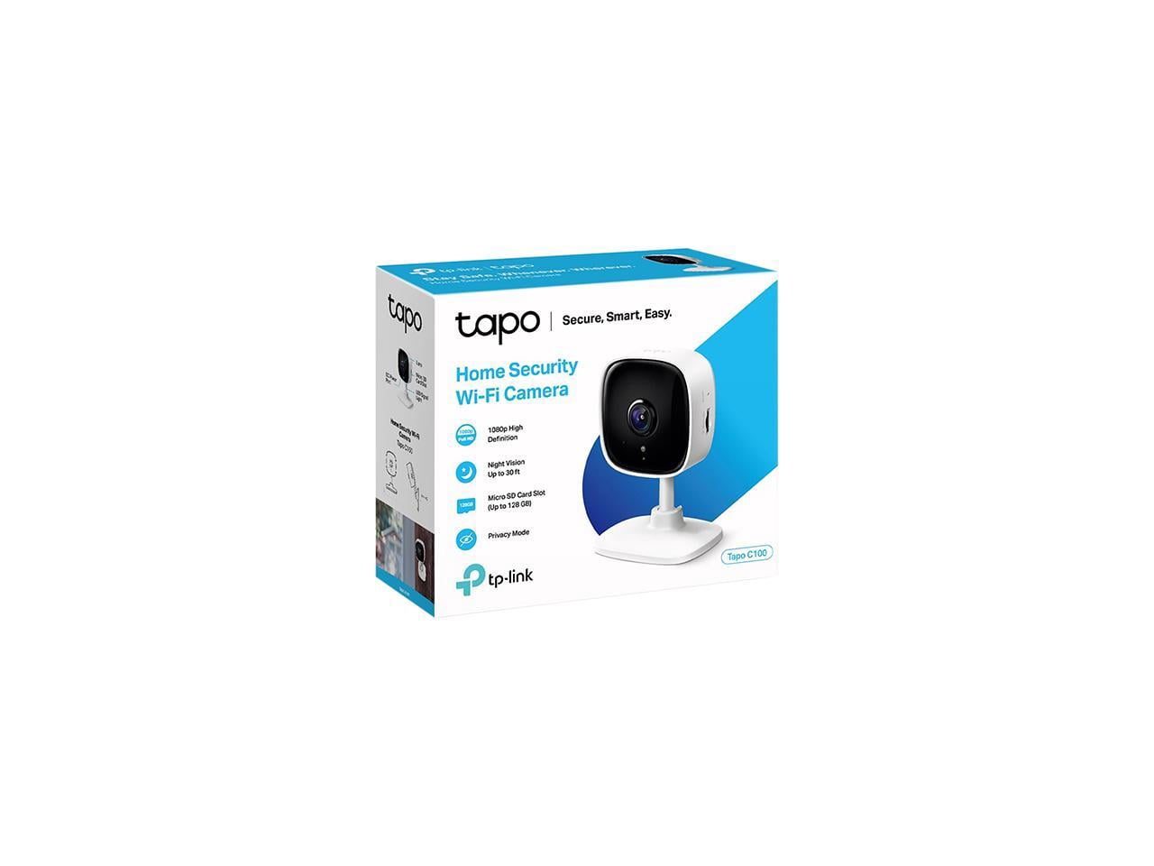 TP-Link Tapo 2K Indoor Security Camera for Baby Monitor, Dog Camera w/ Motion Detection, 2-Way Audio Siren, Night Vision, Cloud &SD Card Storage (Up to 256 GB), Works with Alexa & Google Home (C110)