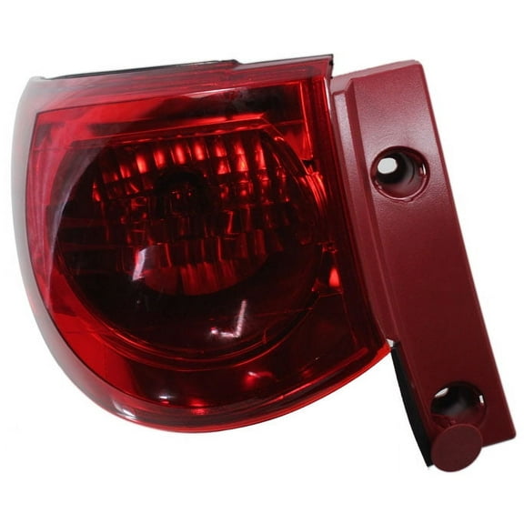 Tail Light Compatible With 2009-2012 Chevrolet Traverse Left Driver With bulb(s)