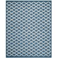 thumbnail image 2 of SAFAVIEH Cambridge Karen Geometric Wool Area Rug, Navy/Ivory, 9' x 12', 2 of 5