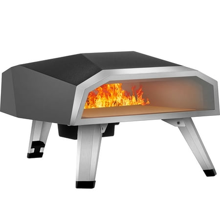 BENTISM Gas Pizza Oven Propane Pizza Oven Stainless Steel Pizza Oven for 12  Pizza