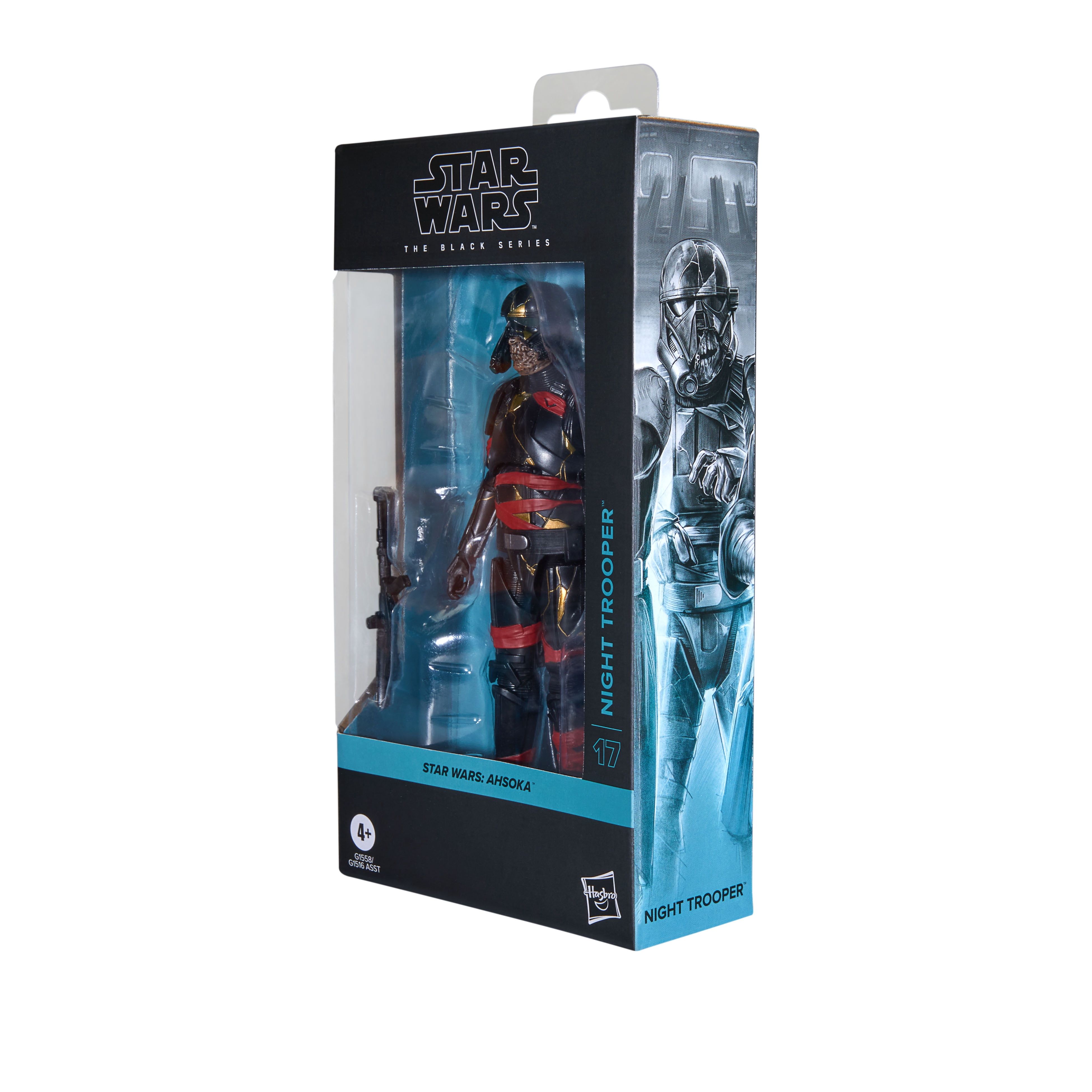 Star Wars The Black Series Night Trooper, Star Wars: Ahsoka Collectible Action Figure (6”)