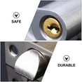 thumbnail image 4 of Front Door Lock Three Lever Handle Handles for Interior Doors House Room Kit Office Three-Bar Household Stainless Steel, 4 of 6