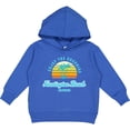 thumbnail image 2 of Inktastic Summer Enjoy the Sunshine Huntington Beach California Blue Toddler Hoodie, 2 of 4