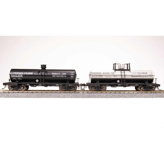 Broadway Limited Imports HO 6000 Gallon Tank 1950s 2pk A Niagara Westva BLI7663 HO Rolling Stock