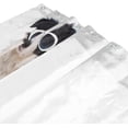 thumbnail image 3 of Coolnut Border Collie in Soccer Outfit Bath Shower Curtain Liners 72x72in 100% Polyester Waterproof with Curtain Hook, 3 of 6
