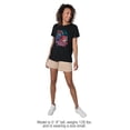thumbnail image 3 of TRANSFORMERS ONE Orion Pax Retro Women's Loose T-Shirt, Black, Small, 3 of 5