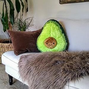 corgi avocado plush